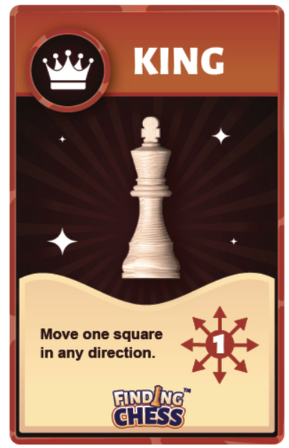 King movement card